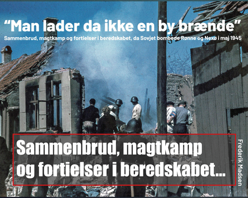 Man lader da ikke en by br�nde